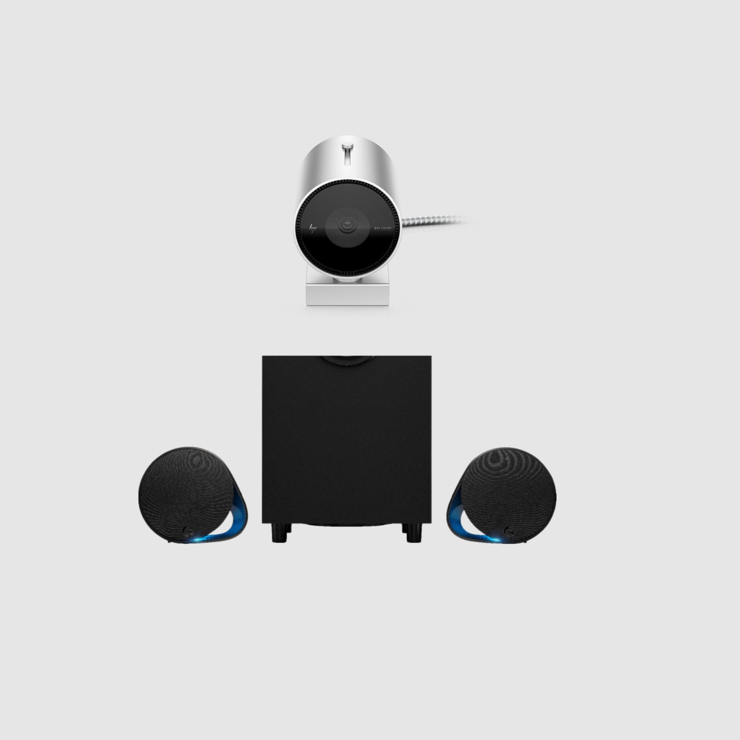 Webcams et Enceintes